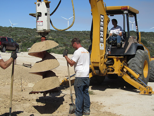 Truck Mounted Auger Drill